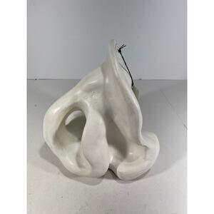 HD buttercup Daker sculpture white Unique Retired Piece RARE Heavy Art‎ tag $475